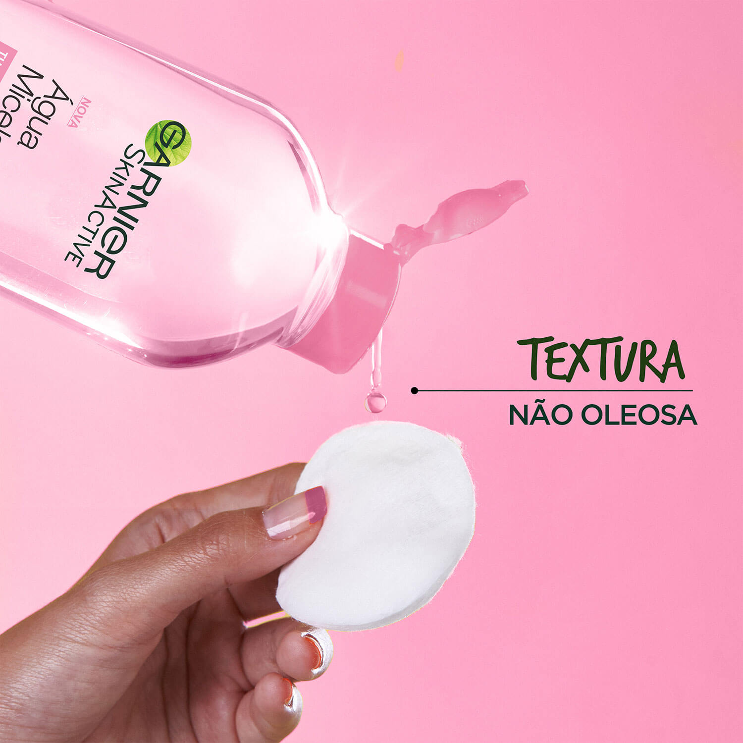 Imagem Água Micelar Tudo em Um | Textura | Garnier